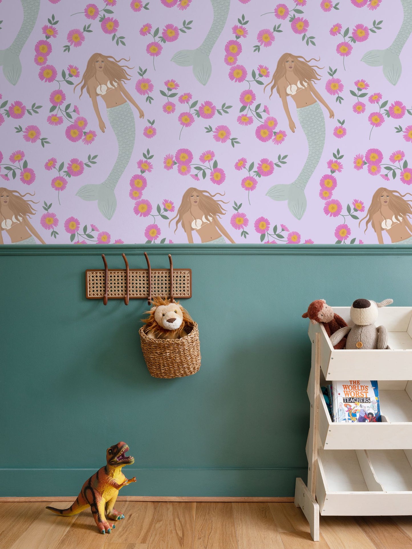 Senara - Sea Pearl - Statement Mermaid Wallpaper