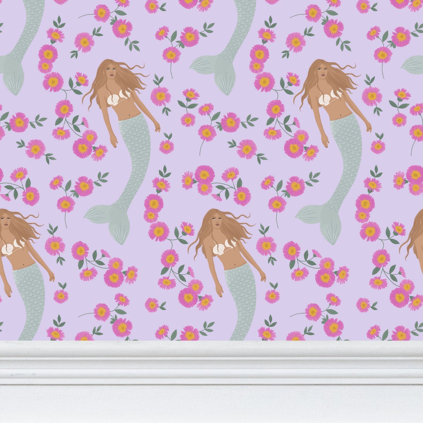 Senara - Sea Pearl - Signiture Mermaid Wallpaper