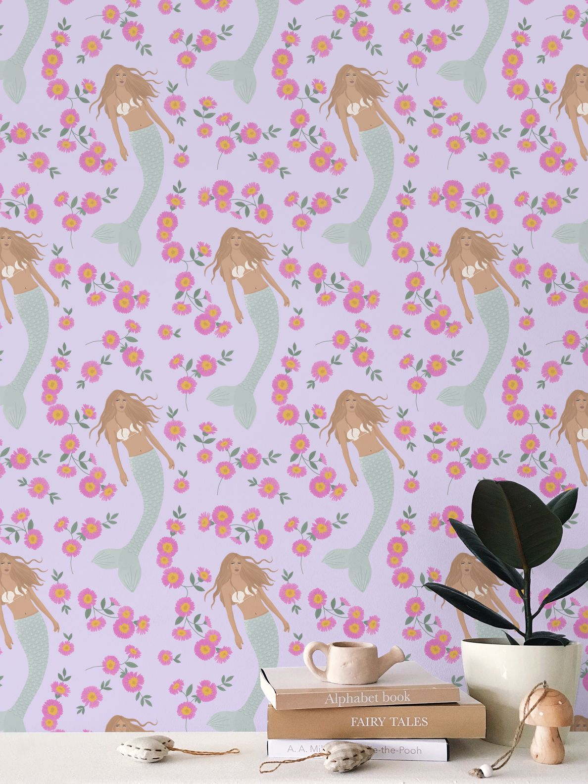 Senara - Sea Pearl - Signiture Mermaid Wallpaper