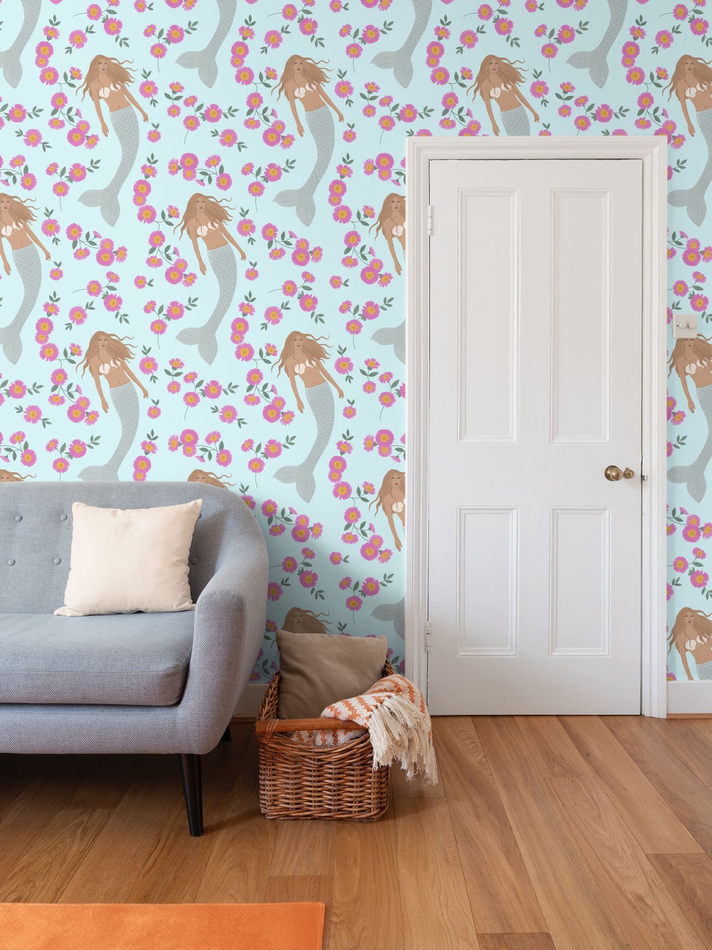 Senara - Sea Cloud - Statement Mermaid Wallpaper