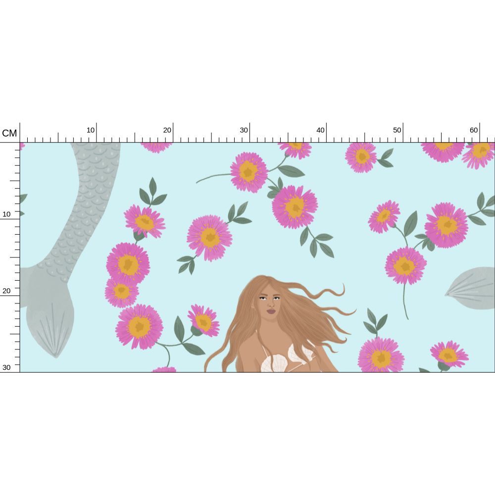 Senara - Sea Cloud - Statement Mermaid Wallpaper