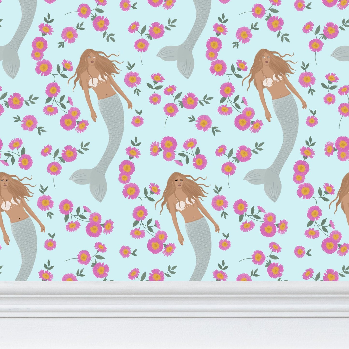 Senara - Sea Cloud - Signature Mermaid Wallpaper