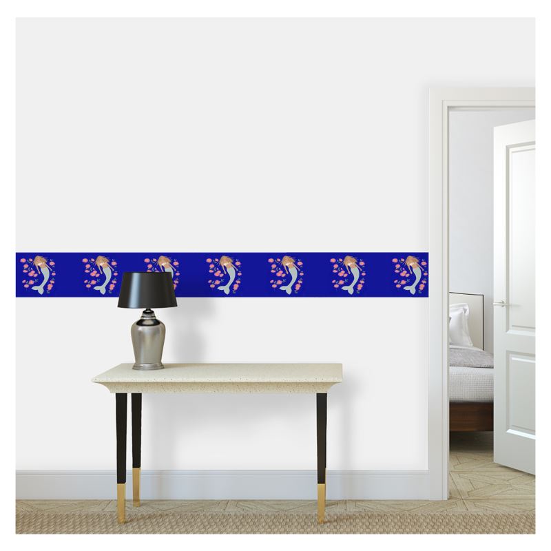 Senara - Wallpaper Border - Starlight — Lowdy self-adhesive wallpaper border