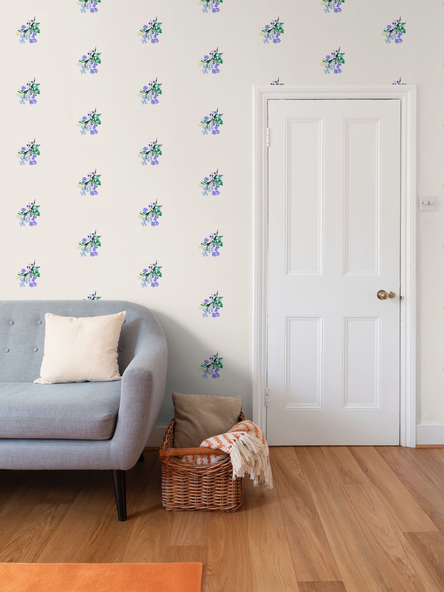 Posy Riot - Eva May - Signature Wallpaper - Stone