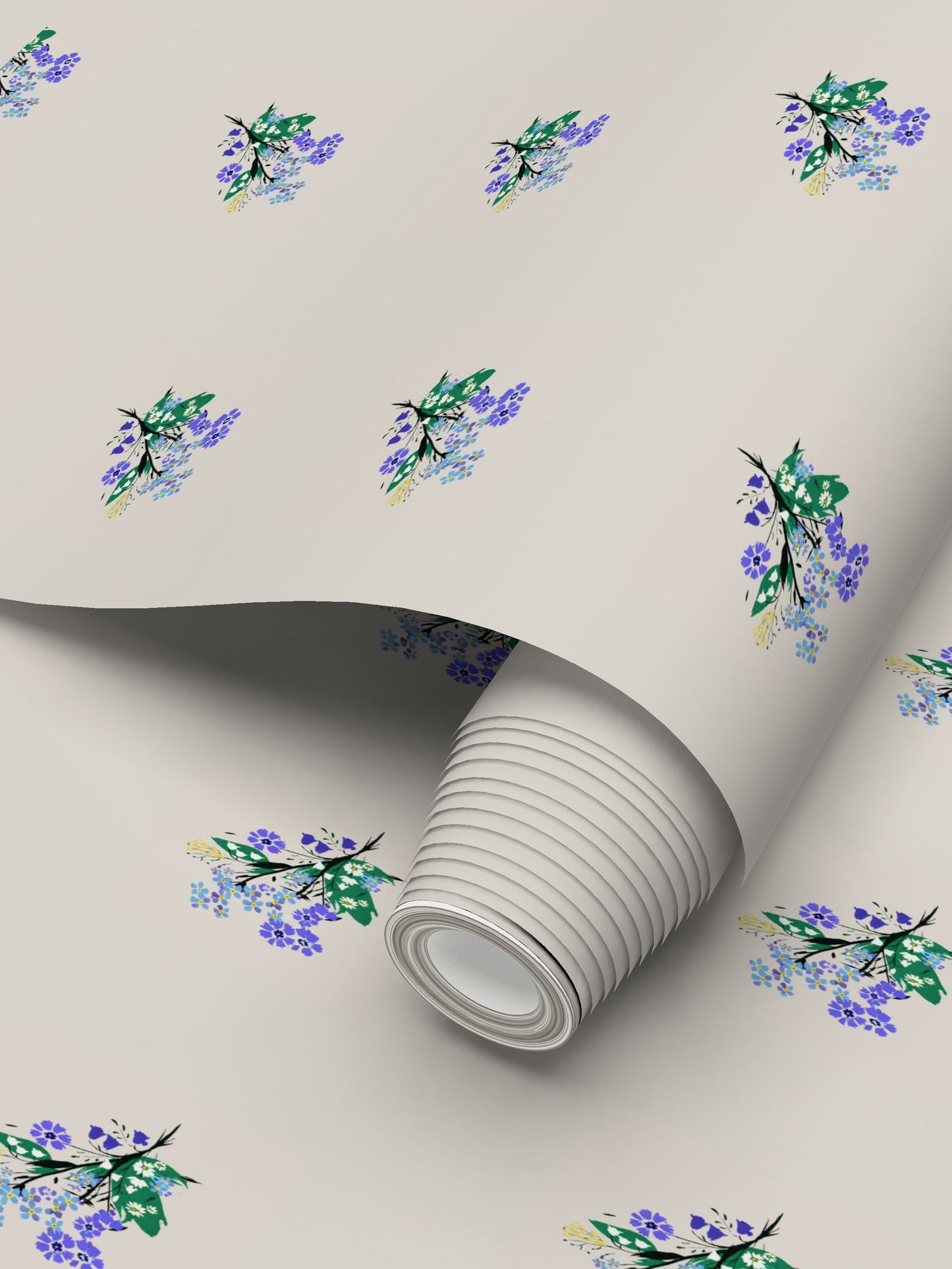 Posy Riot - Eva May - Signature Wallpaper - Stone