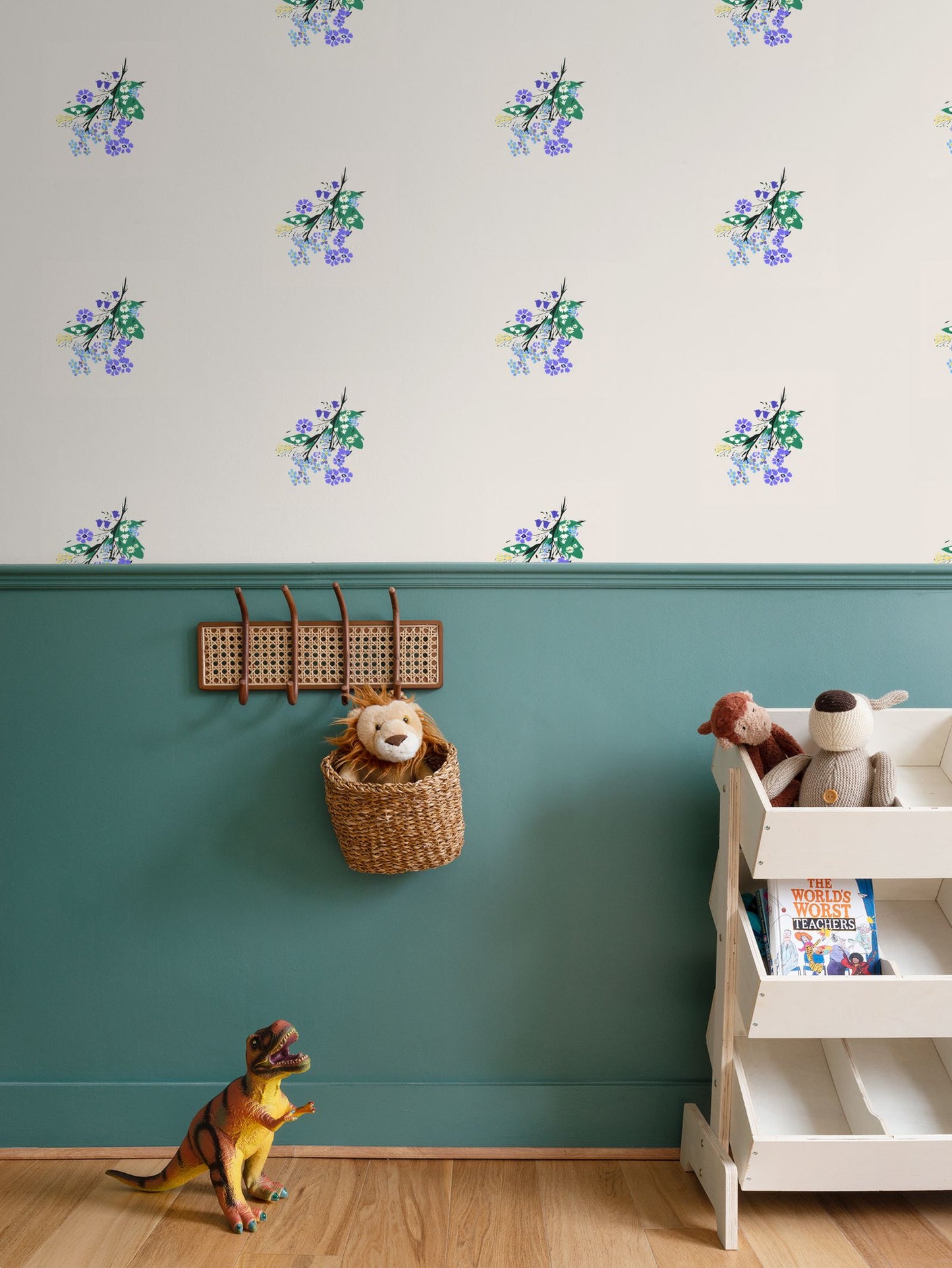 Posy Riot - Eva May - Signature Wallpaper - Stone