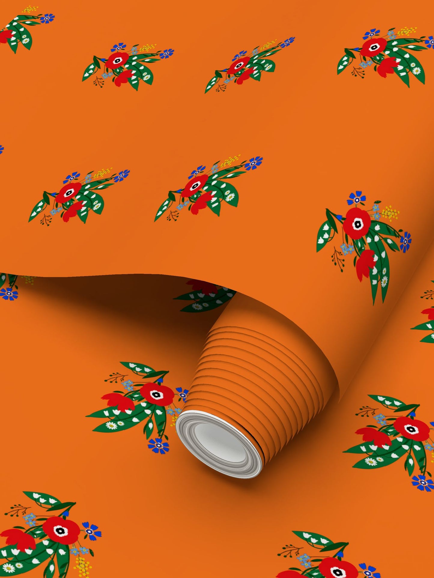 Posy Riot - Poppy Ardevora - Signature Wallpaper - Sunset