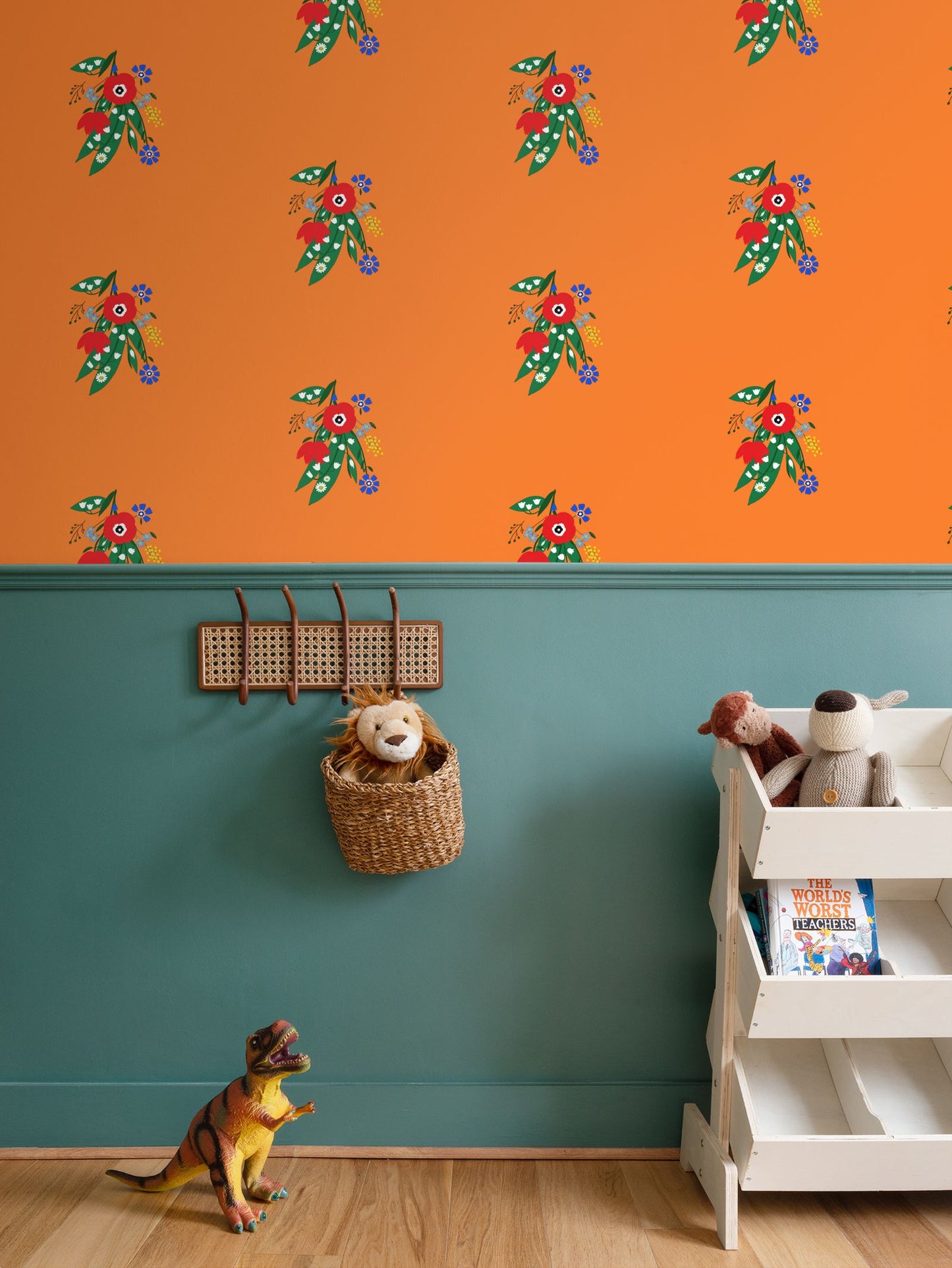Posy Riot - Poppy Ardevora - Signature Wallpaper - Sunset