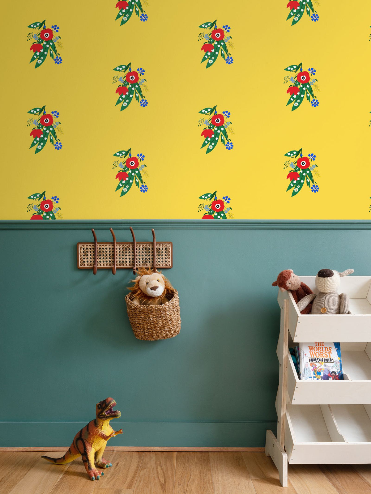 Posy Riot - Poppy Ardevora- Signature Wallpaper - Sunshine