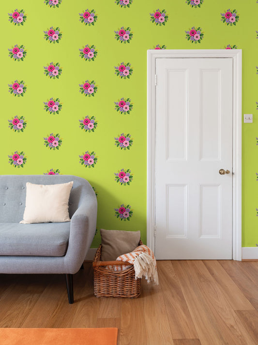 Posy Riot - Rose Eleanor - Signature Wallpaper - Apple