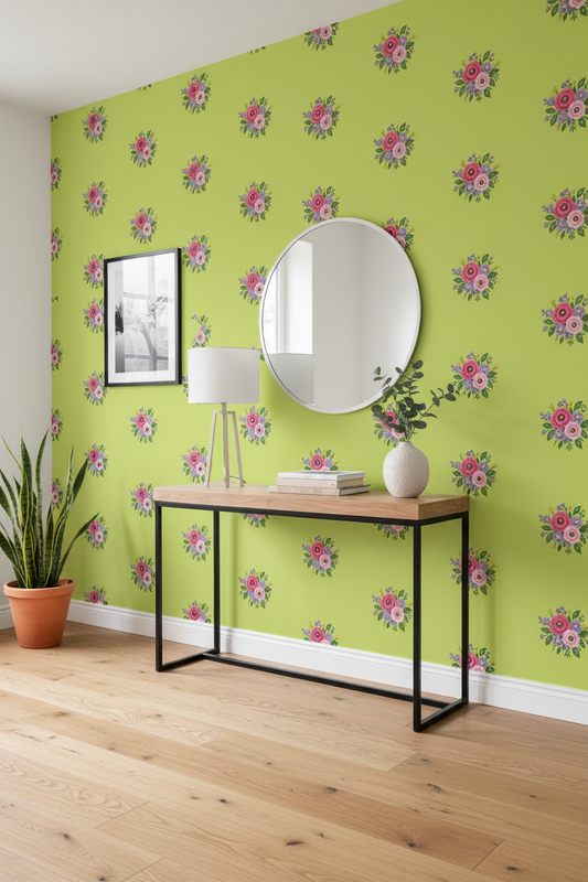 Posy Riot - Rose Eleanor - Signature Wallpaper - Apple