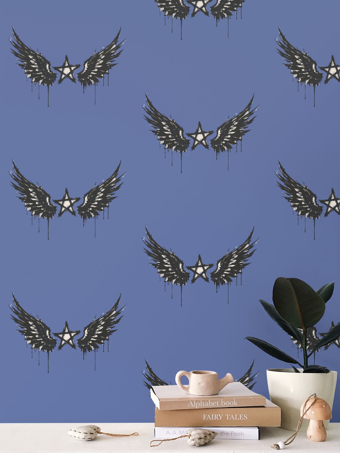 Rebel Riot - Star Wings - Wallpaper - Midnight
