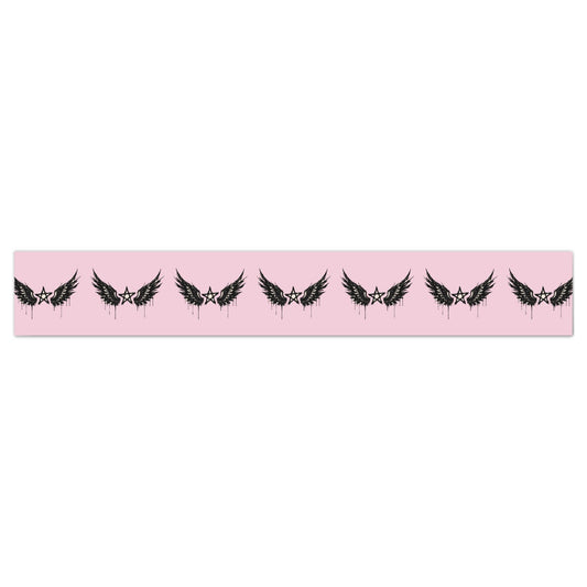 Rebel Riot - Star Wings - Wallpaper Border - Blush