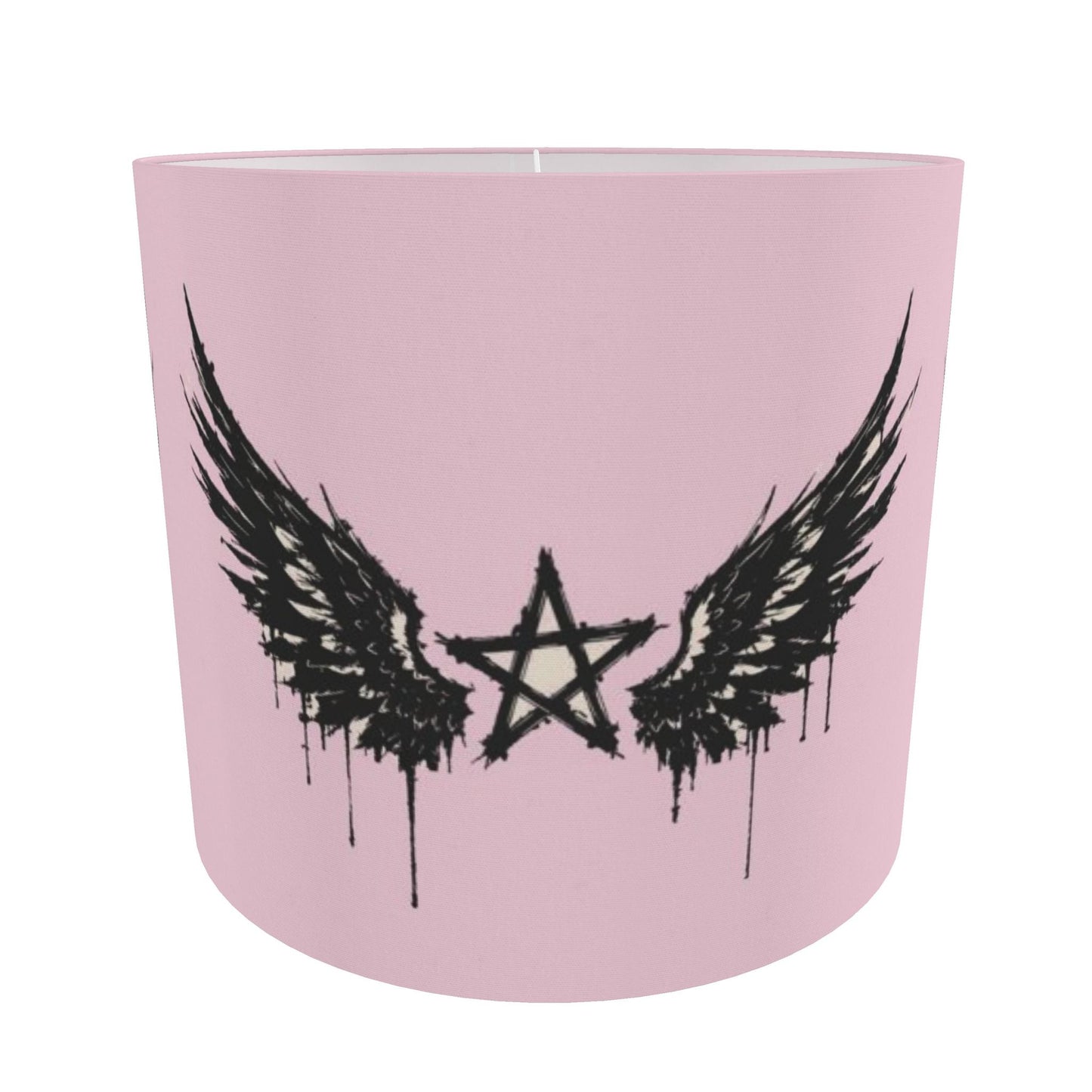 Rebel Riot - Star Wings - Lamp Shade - Blush
