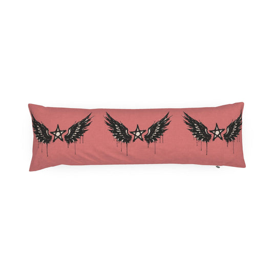 Rebel Riot - Star Wings Bolster Cushion - Apricot