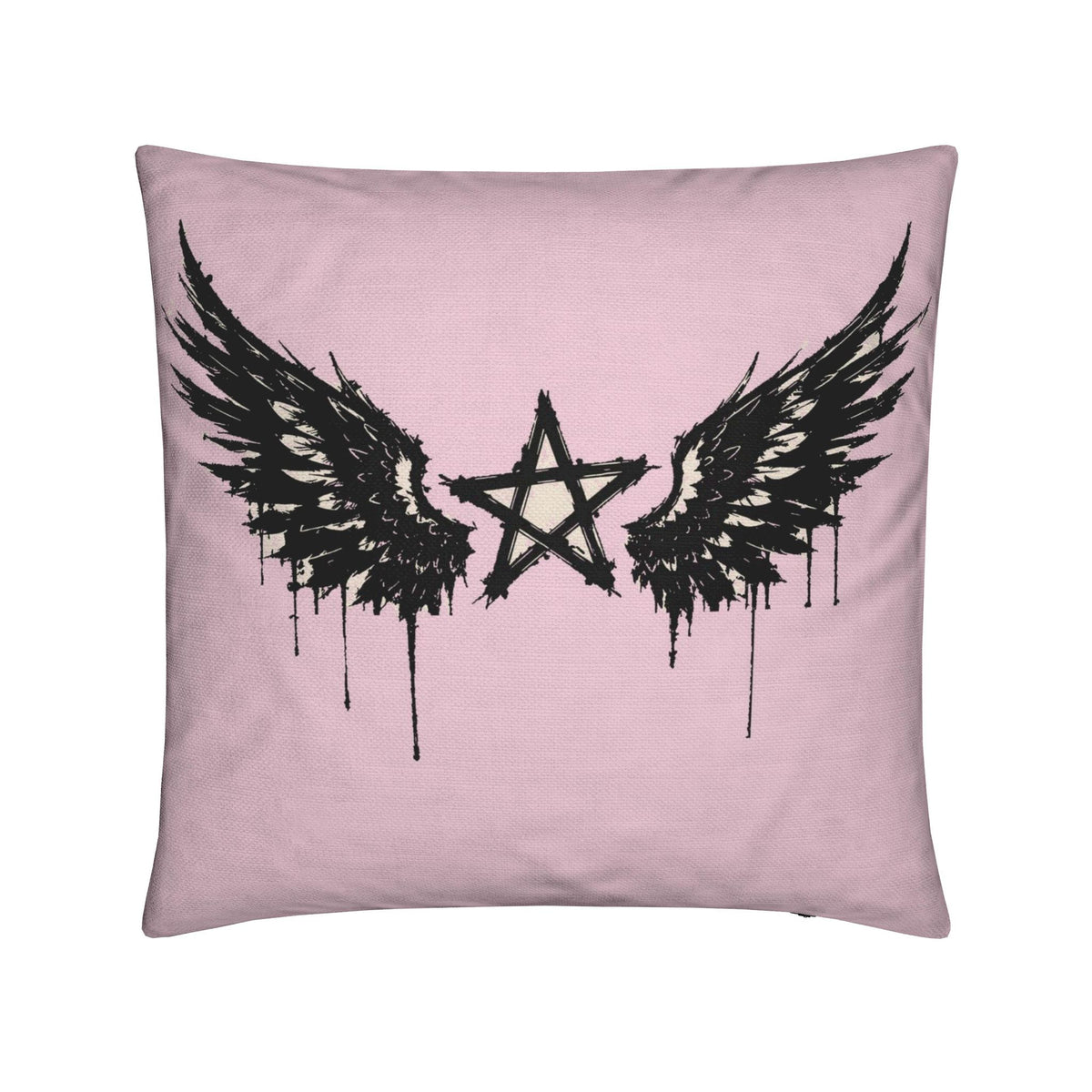 Rebel Riot - Star Wings Cushion - Blush