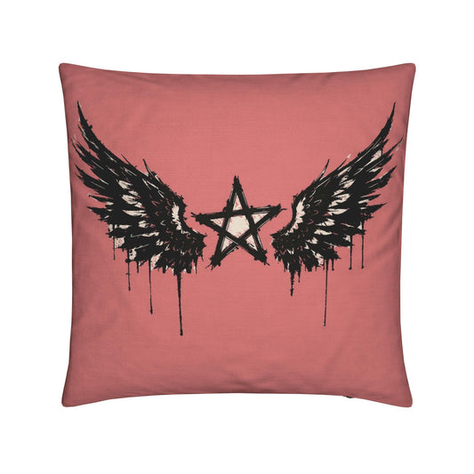 Rebel Riot - Star Wings Cushion - Apricot