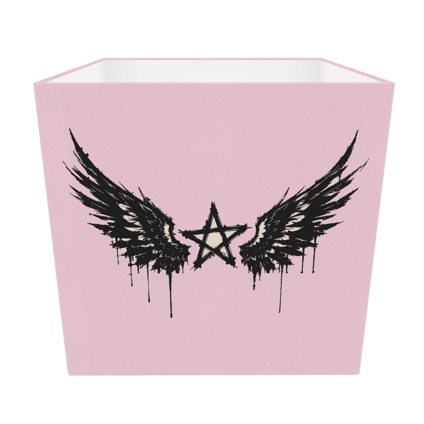 Rebel Riot - Star Wings - Square Lamp Shade - Blush