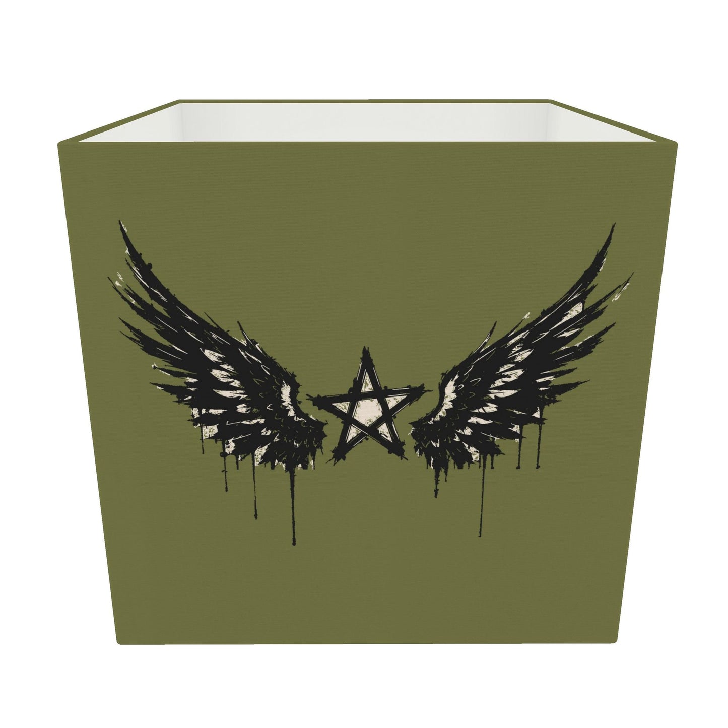 Rebel Riot - Star Wings - Square Lamp Shade - Army
