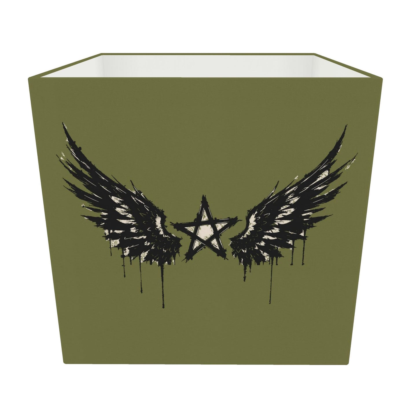 Rebel Riot - Star Wings - Square Lamp Shade - Army