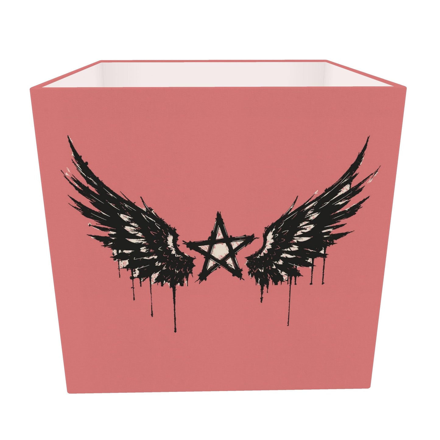 Rebel Riot - Star Wings - Square Lamp Shade - Apricot