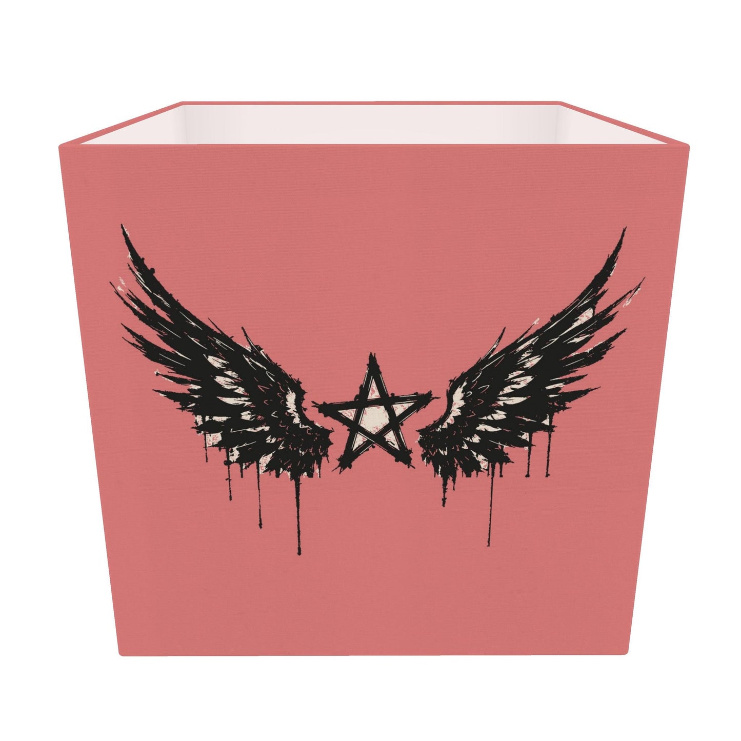 Rebel Riot - Star Wings - Square Lamp Shade - Apricot