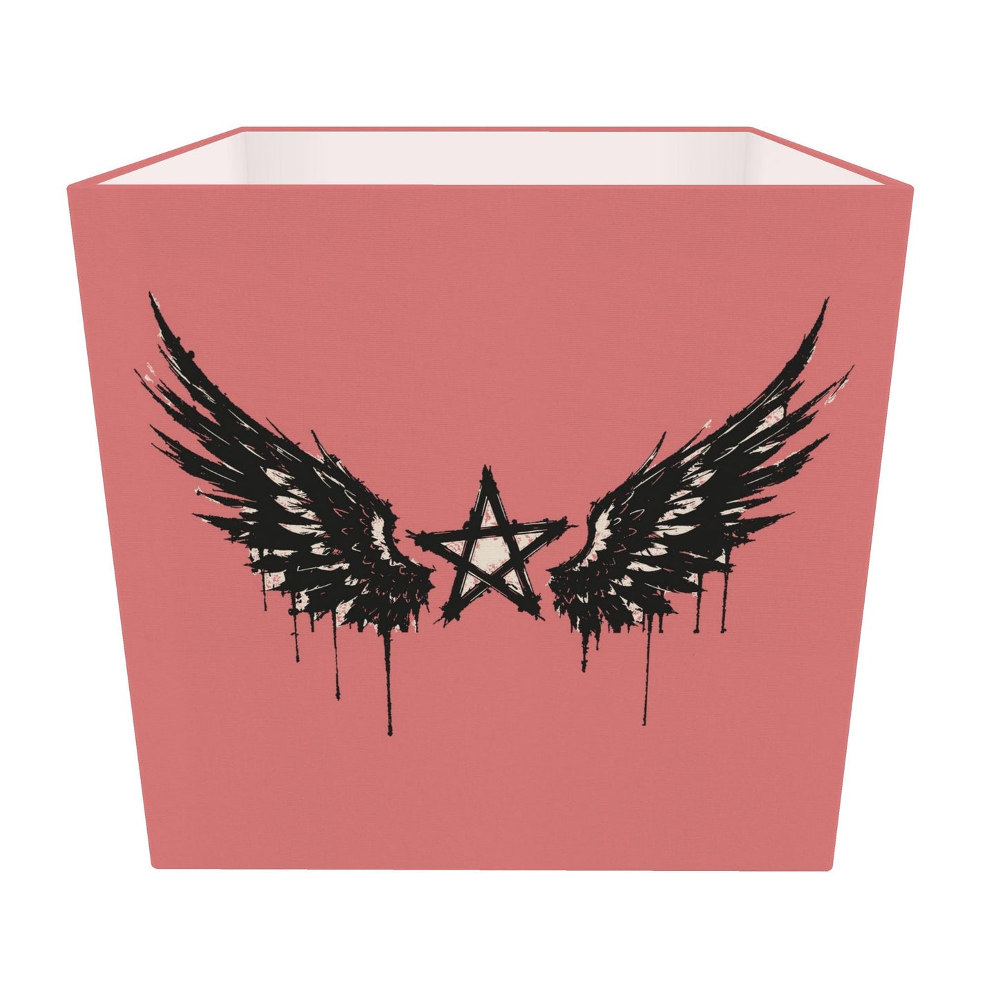 Rebel Riot - Star Wings - Square Lamp Shade - Apricot