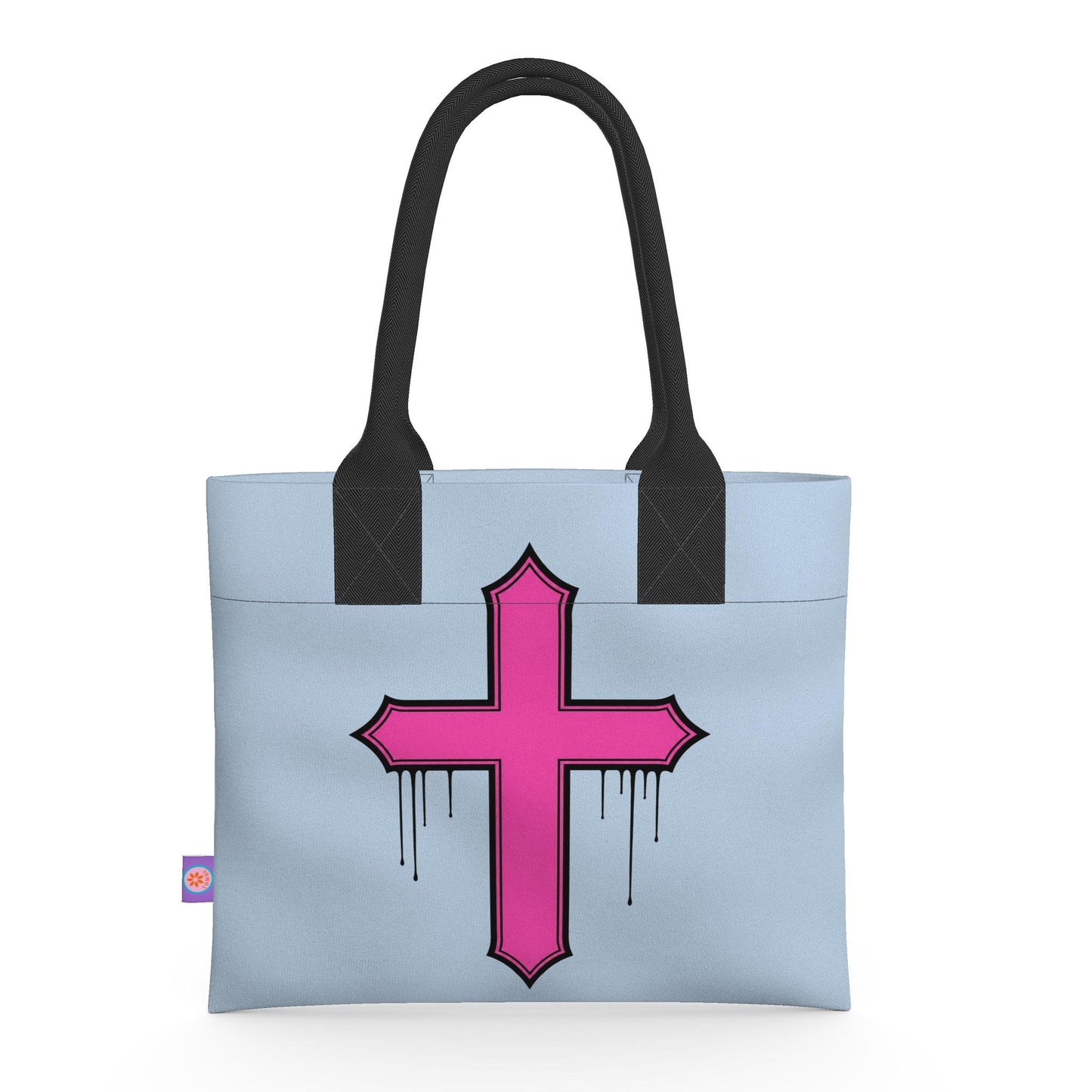 Rebel Riot - Cross - Neoprene Handbag - Rain