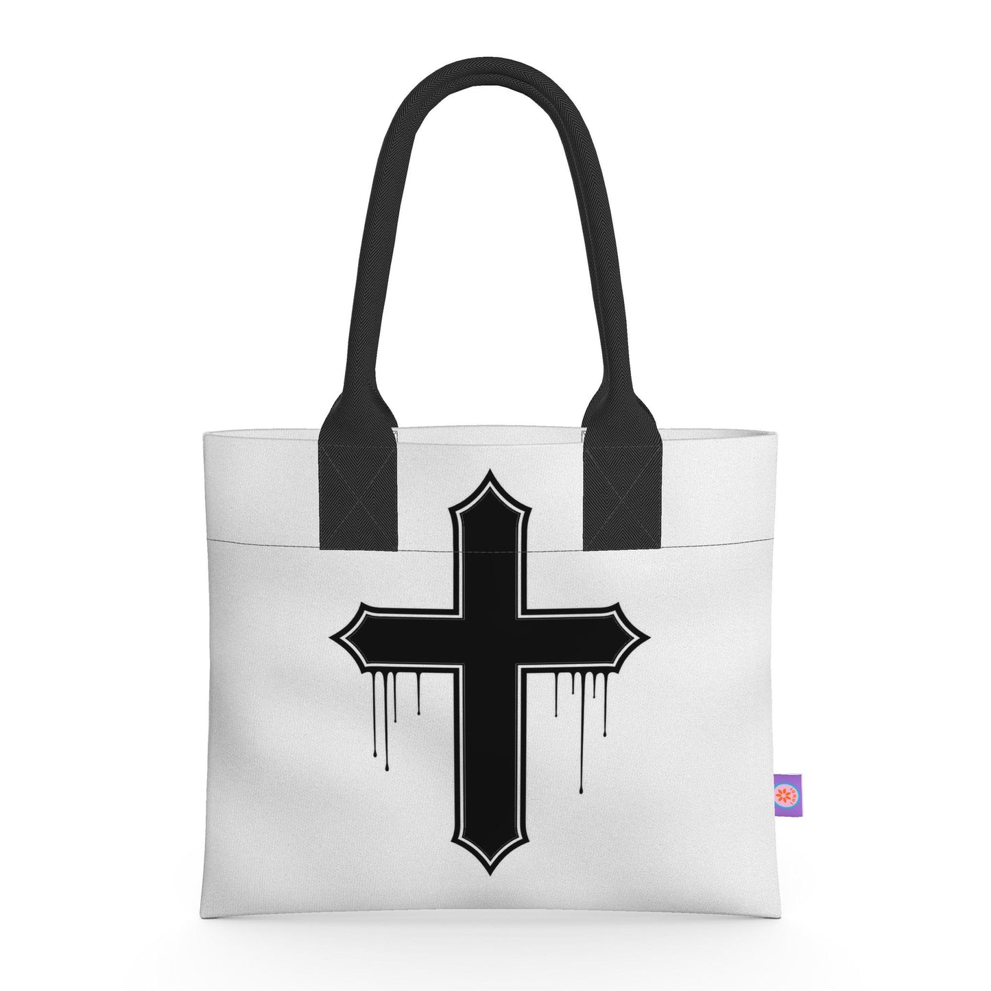 Rebel Riot - Cross - Neoprene Handbag - Cloud