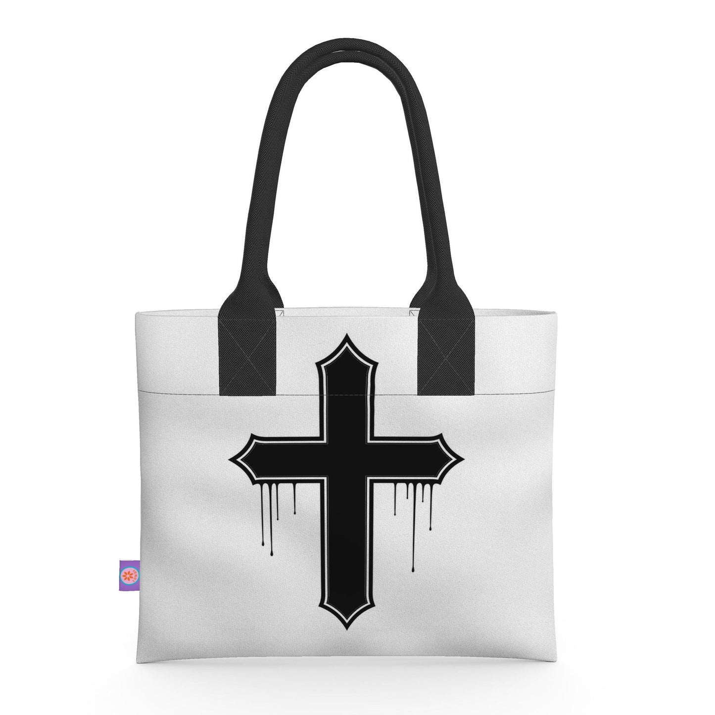 Rebel Riot - Cross - Neoprene Handbag - Cloud