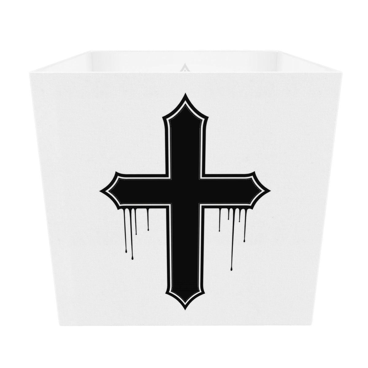 Rebel Riot - Gothica Cross Square Lampshade - Ghost