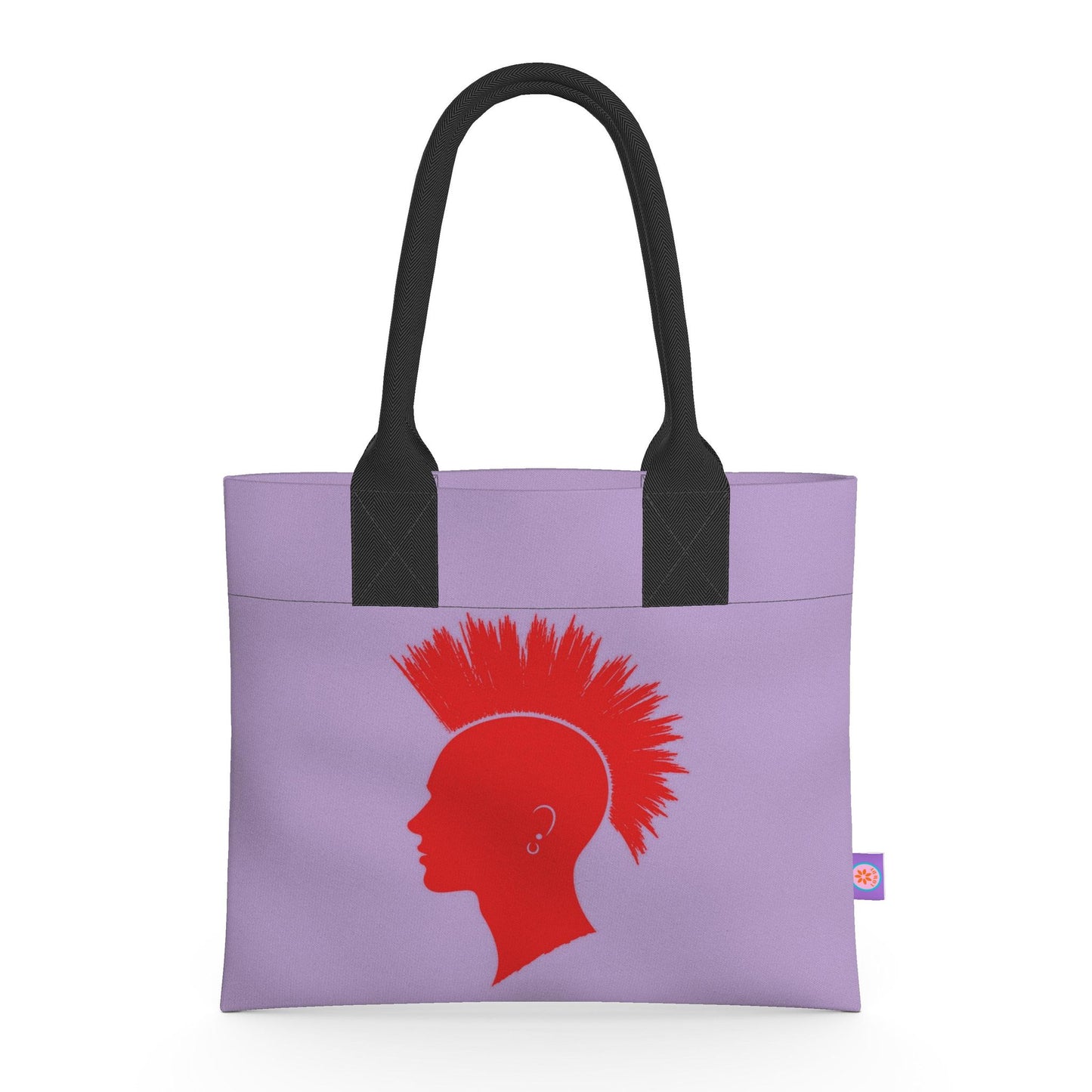 Rebel Riot - Mohawk - Neoprene Handbag - Amethyst