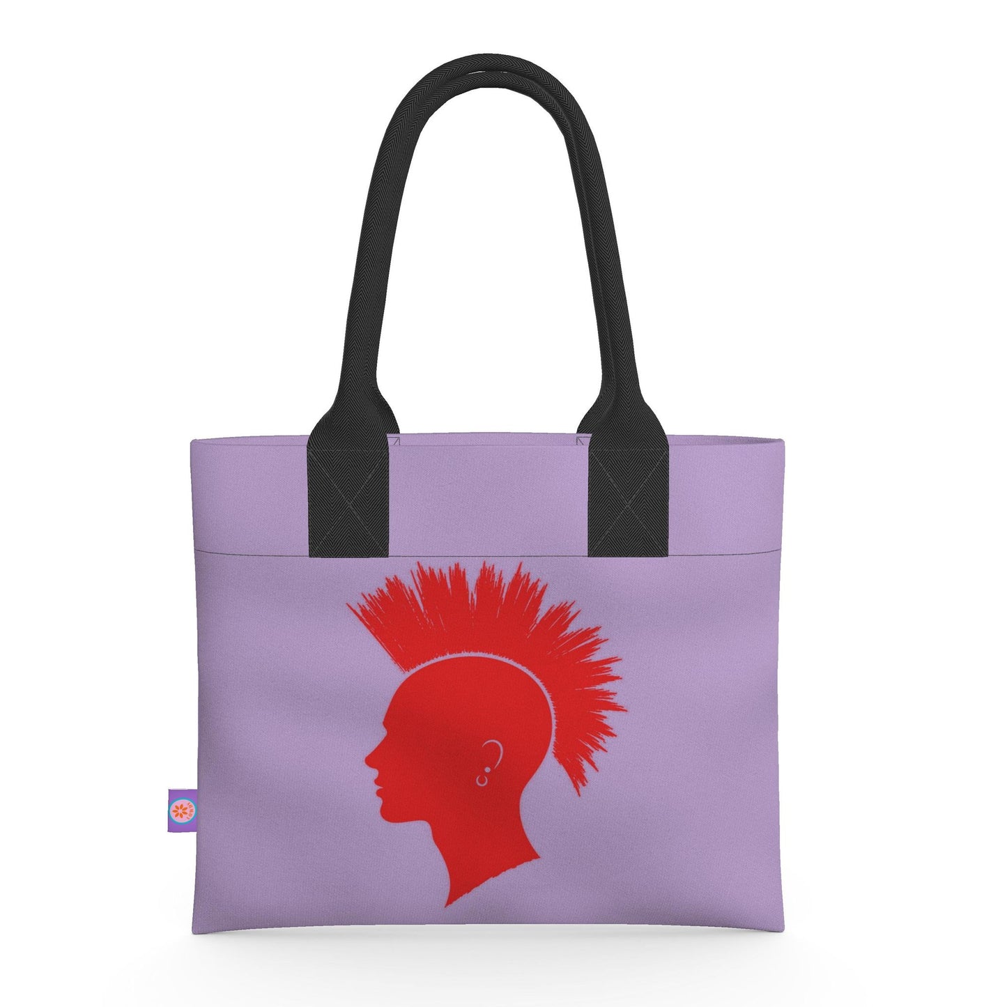 Rebel Riot - Mohawk - Neoprene Handbag - Amethyst