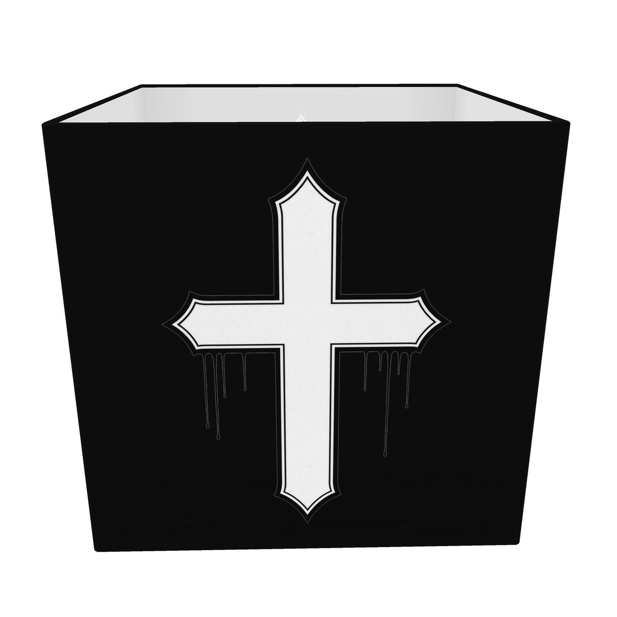 Rebel Riot - Gothica Cross Square Lampshade - Matrix