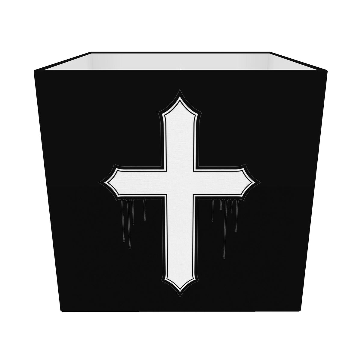 Rebel Riot - Gothica Cross Square Lampshade - Matrix