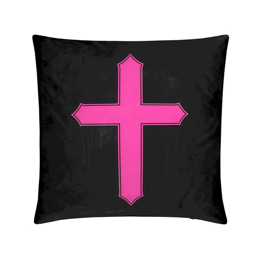 Rebel Riot - Gothica Cross Cushion - Vice