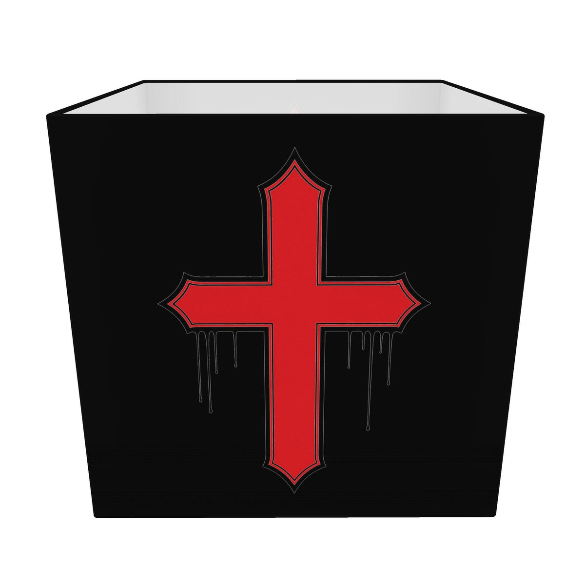 Rebel Riot - Gothica Cross Square Lampshade - Fever