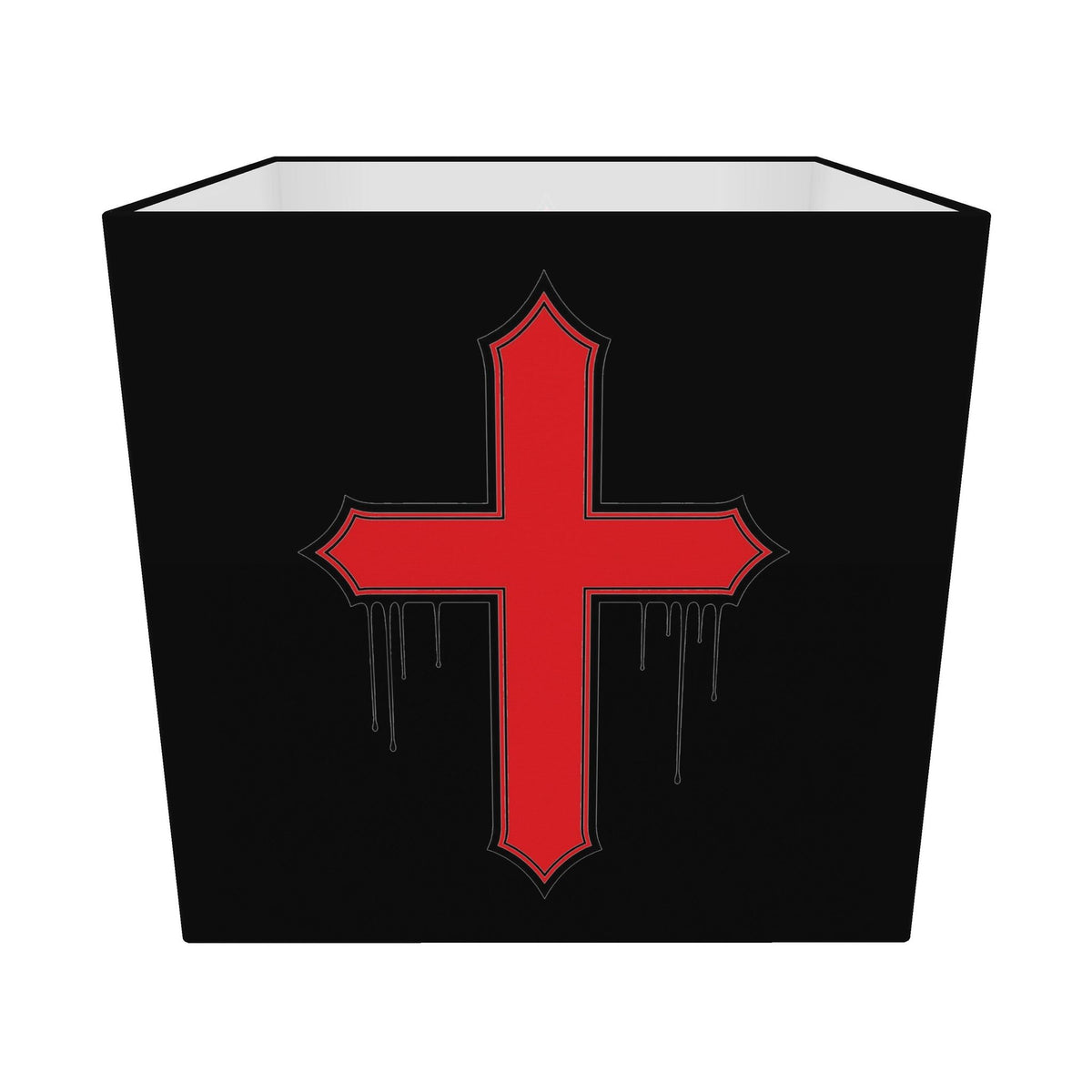 Rebel Riot - Gothica Cross Square Lampshade - Fever