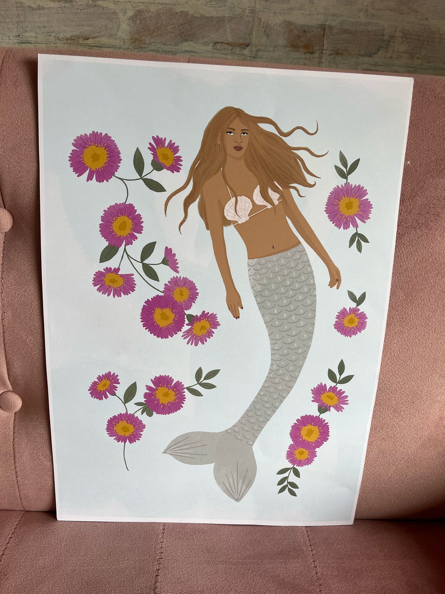 Senara Sea Cloud A3 Art Print - Loving You Back  ♥️ Free P&P