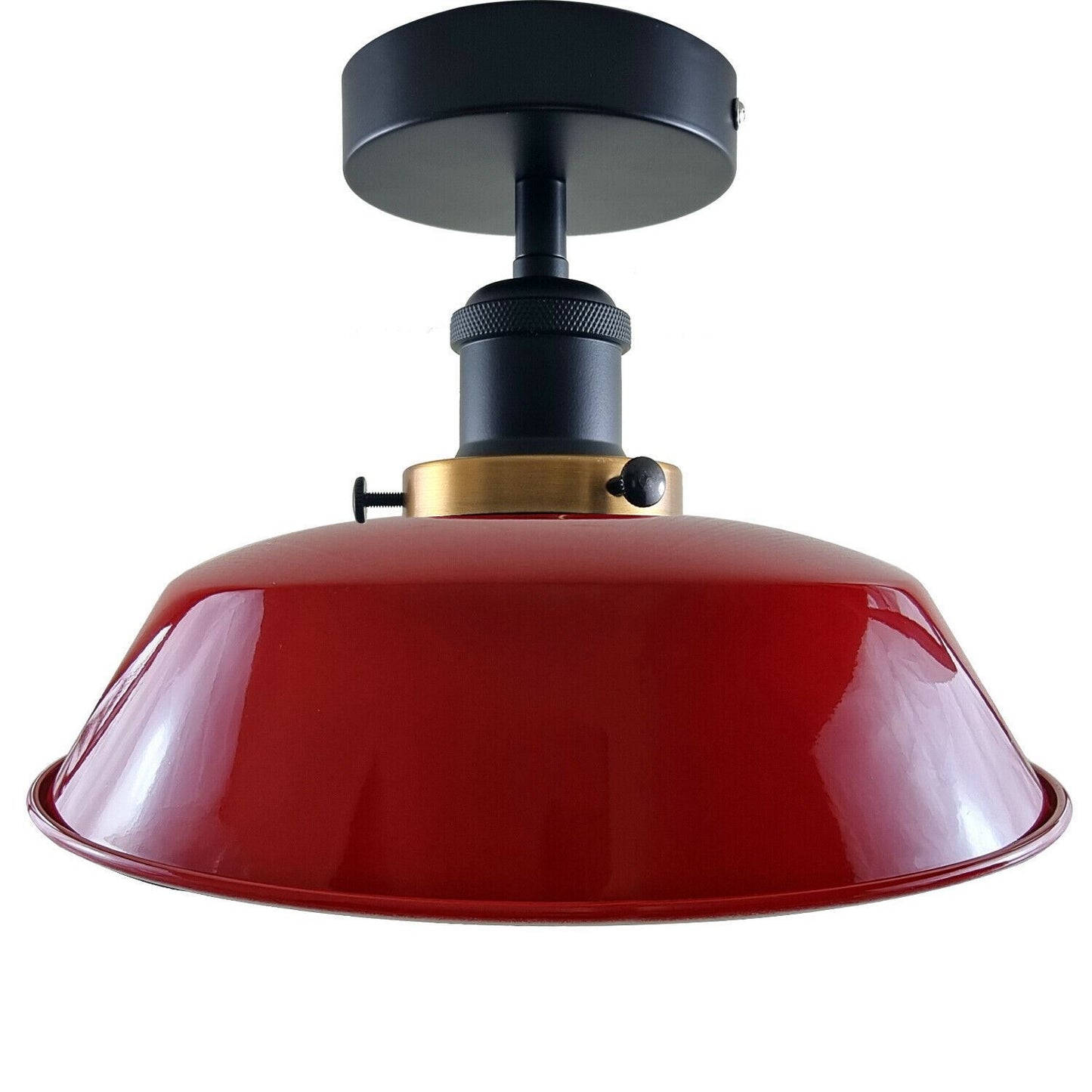 Modern Ceiling Light Fitting Flush Mount Light Metal Shade