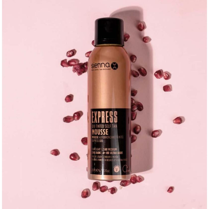 Sienna X EXPRESS Q10 Self Tan Tinted Mousse