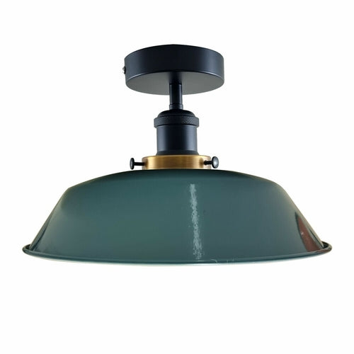 Modern Ceiling Light Fitting Flush Mount Light Metal Shade