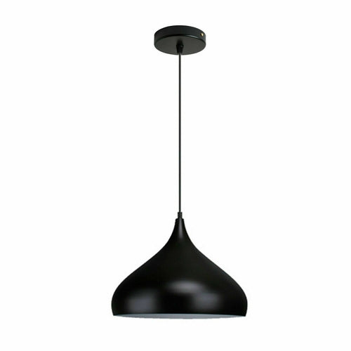 Retro Industrial Black Ceiling Pendant Light Metal Lamp Shade