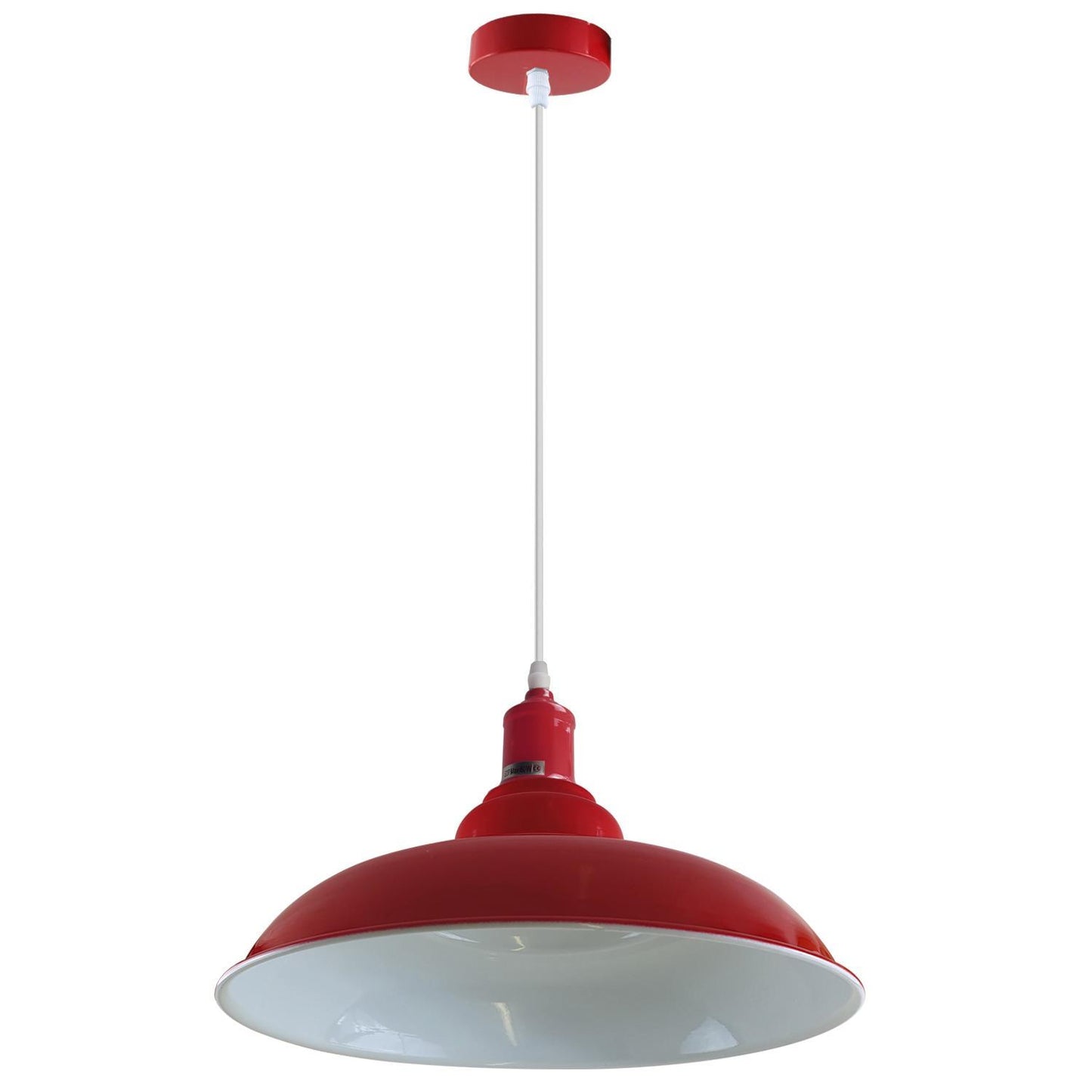 Red Retro Bedroom and Kitchen Pendant Light Shades