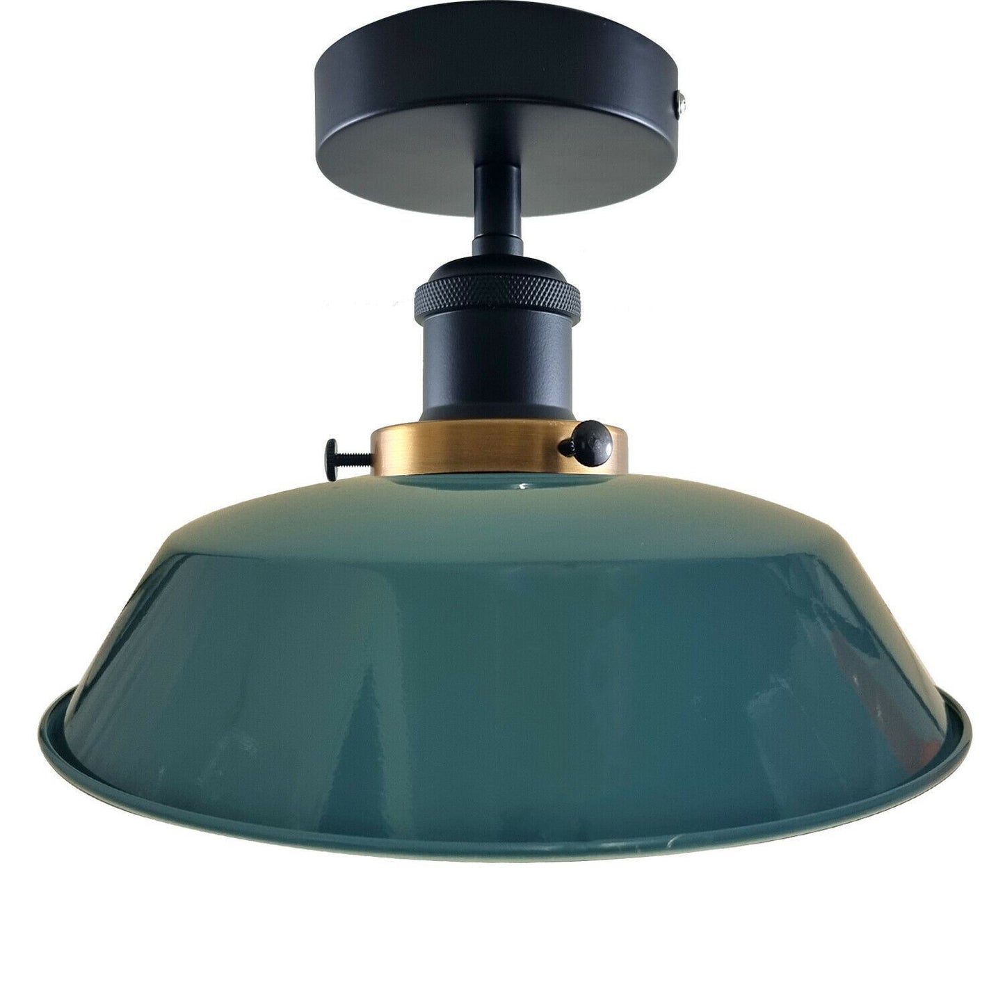 Modern Ceiling Light Fitting Flush Mount Light Metal Shade