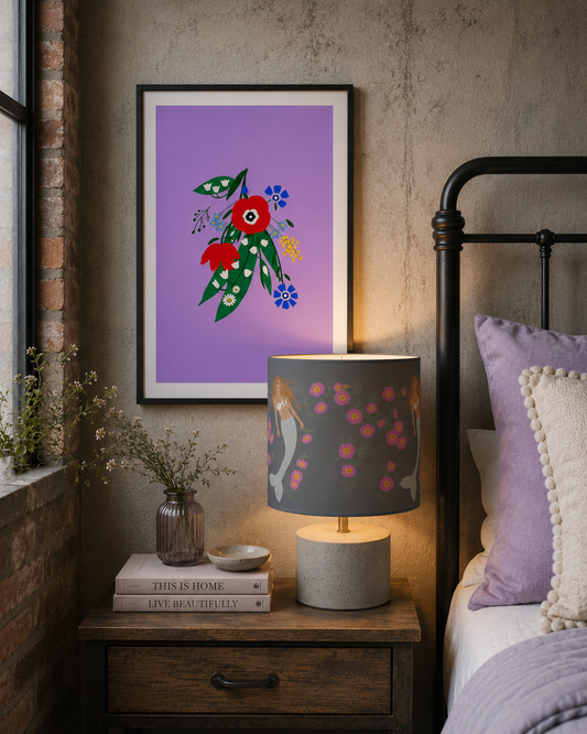 Senara - Mermaid - Lampshade - Storm