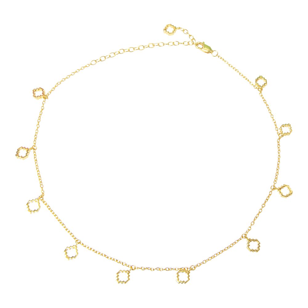 Jewel Tree London Baori Choker Necklace