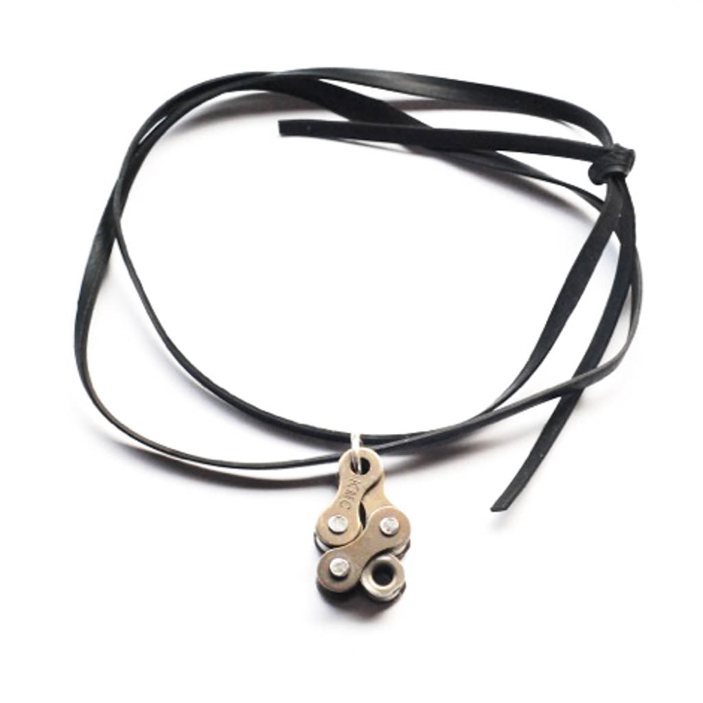 Bikeman Recycled Bike Chain Necklace product view