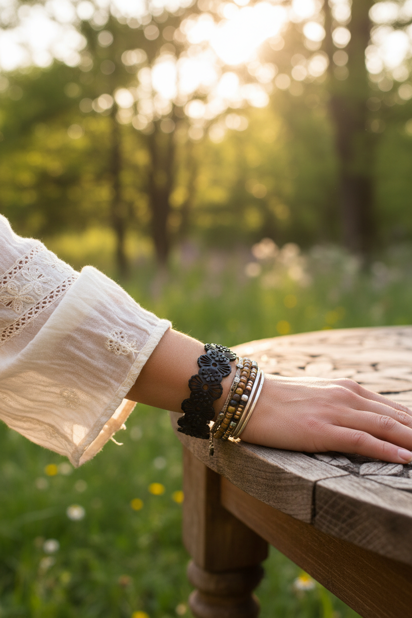 Blossom Rubber Bracelet