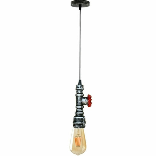 Chandelier Ceiling Light Water Pipe E27 Loft Pendant Light